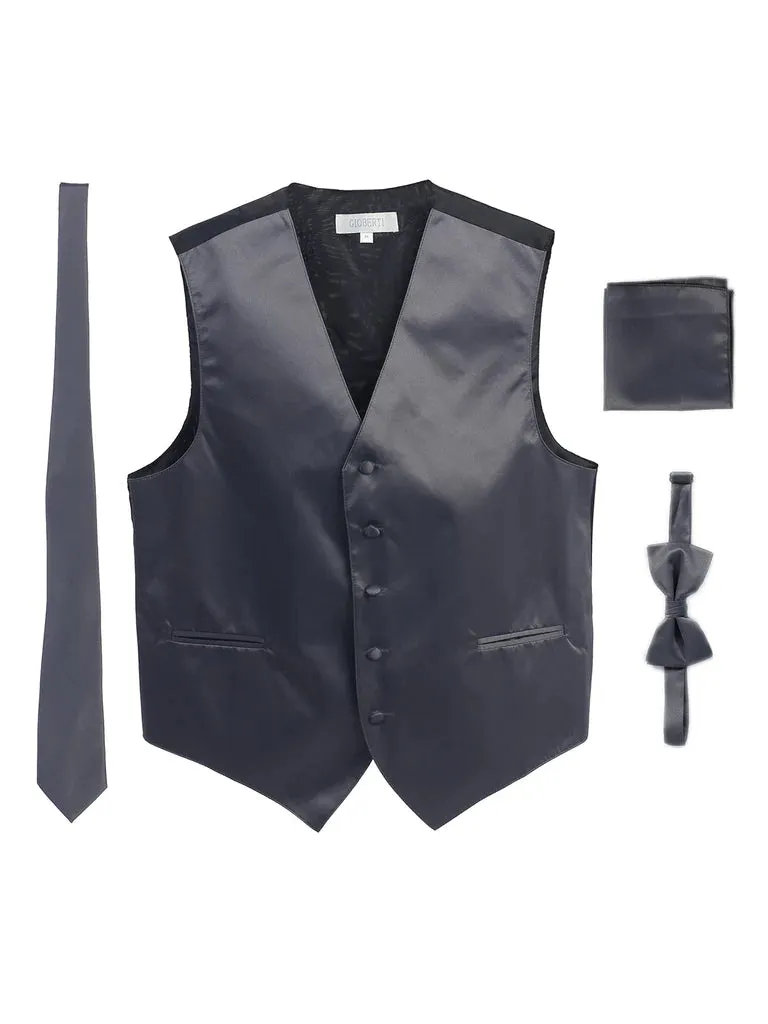 MEN'S 4 PC VEST SET