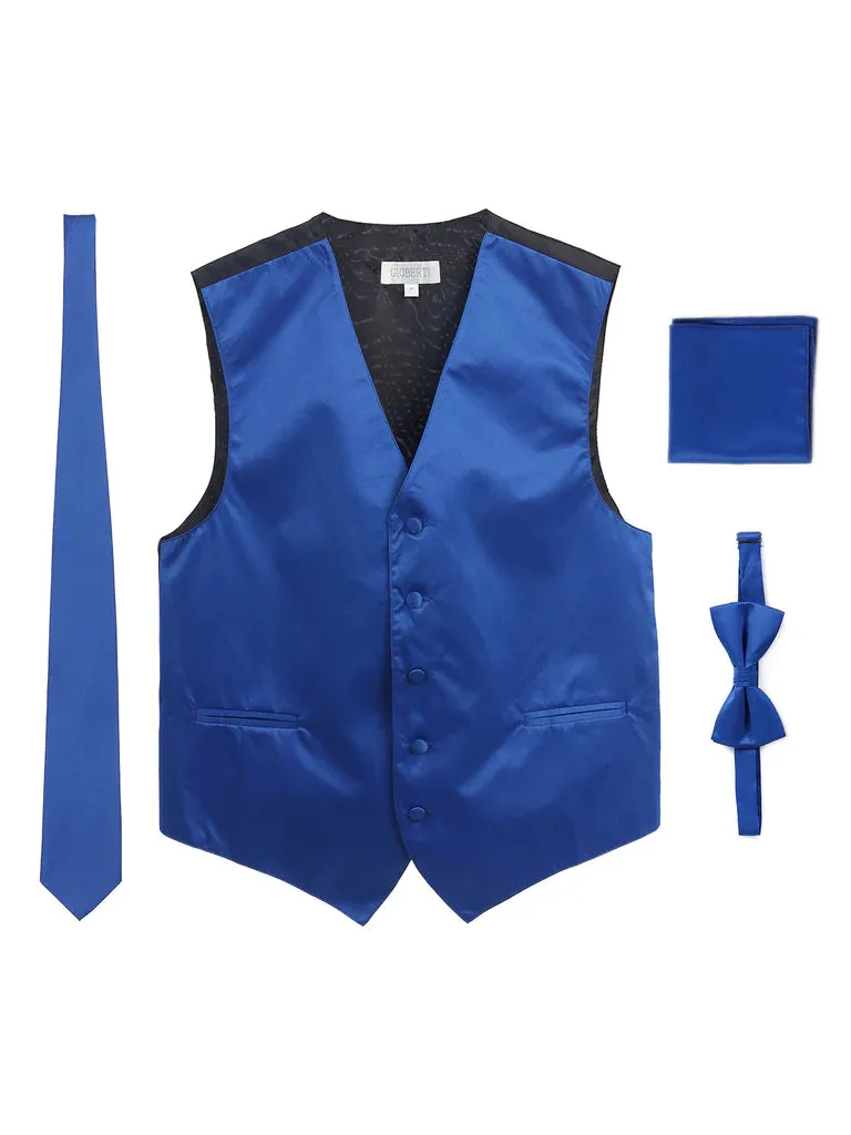 MEN'S 4 PC VEST SET