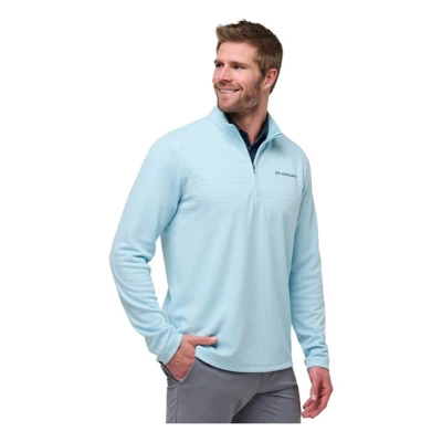 Men's Bauer TravisMathew x Scoring Chance 1/4 Zip Pullover