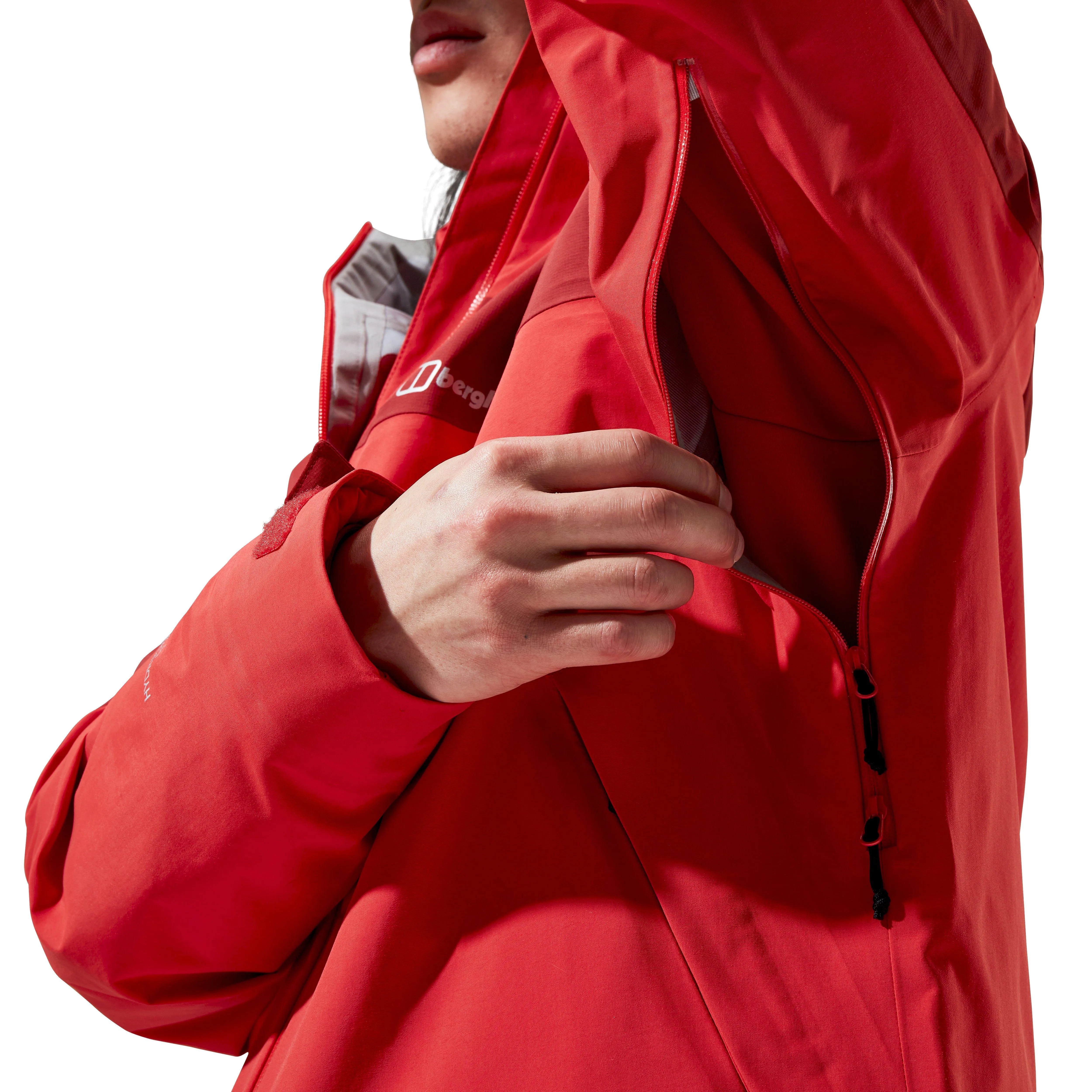 Men's Berghaus Highland Storm Jacket - Red | George Fisher UK