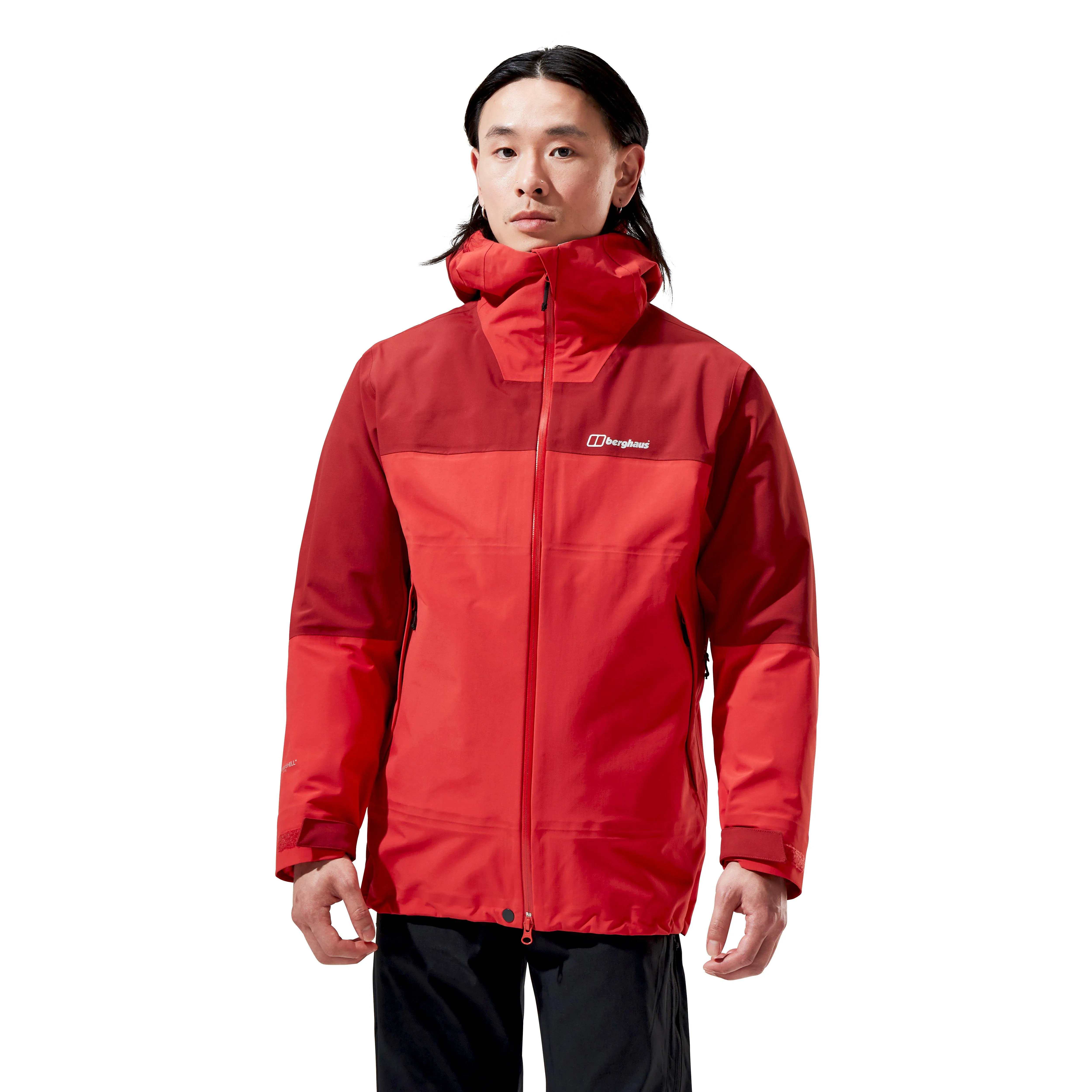 Men's Berghaus Highland Storm Jacket - Red | George Fisher UK