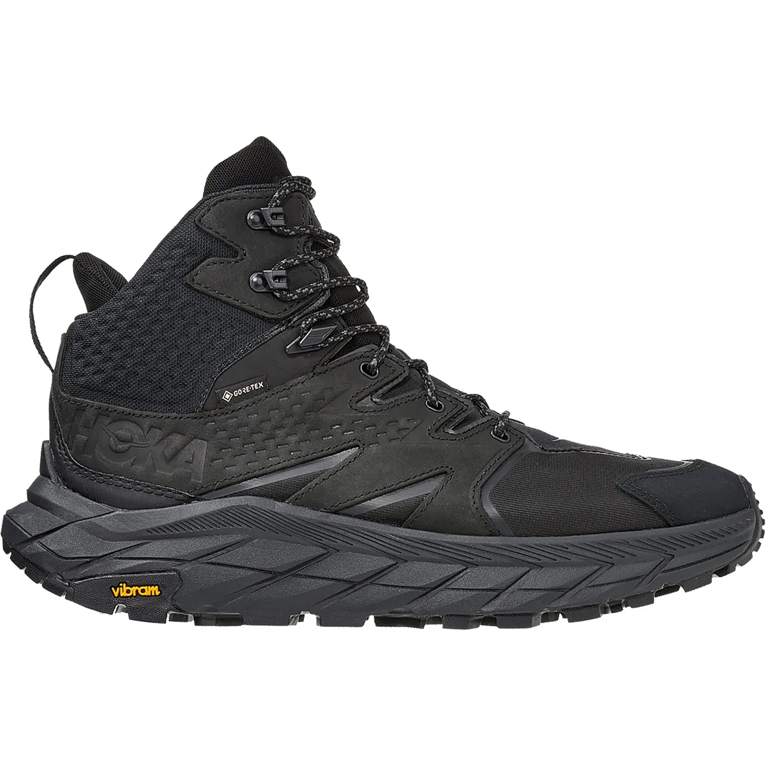 Men's Hoka Anacapa Mid GTX Black Nubuck