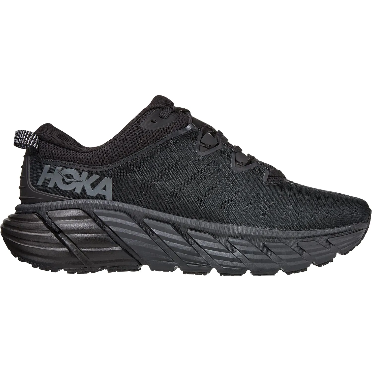 Men's Hoka One One Gaviota 3 Black/Black Mesh