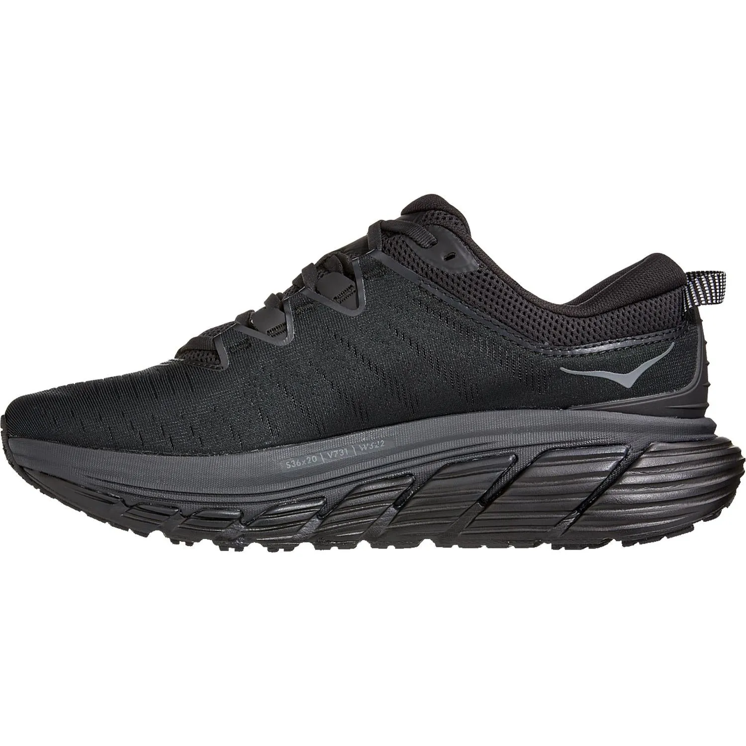 Men's Hoka One One Gaviota 3 Black/Black Mesh