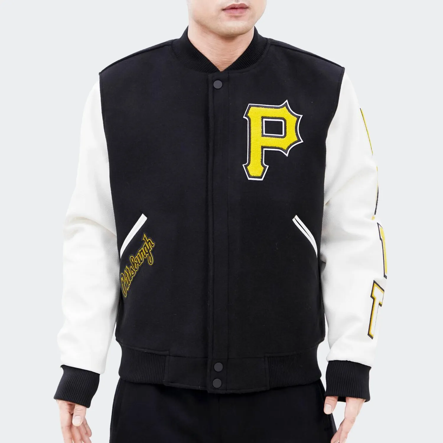 Men’s Pro Standard Pittsburgh Pirates Varsity Jacket Black