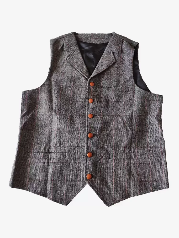 Men's Suit Vest Men's Casual Vest Groom and Groomsmen Slim Vest