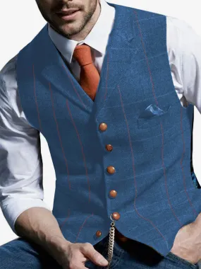 Men's Suit Vest Men's Casual Vest Groom and Groomsmen Slim Vest