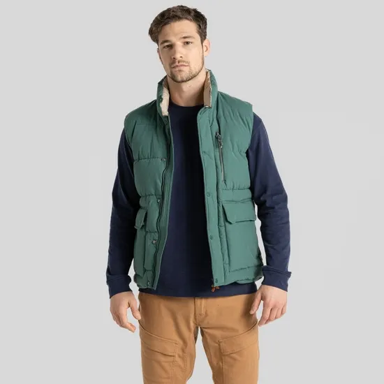 Men's Burren Vest - Evergreen | Craghoppers UK