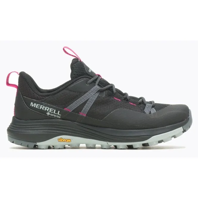 Merrell  Womens Siren 4 GTX Black Waterproof Trainers J037274