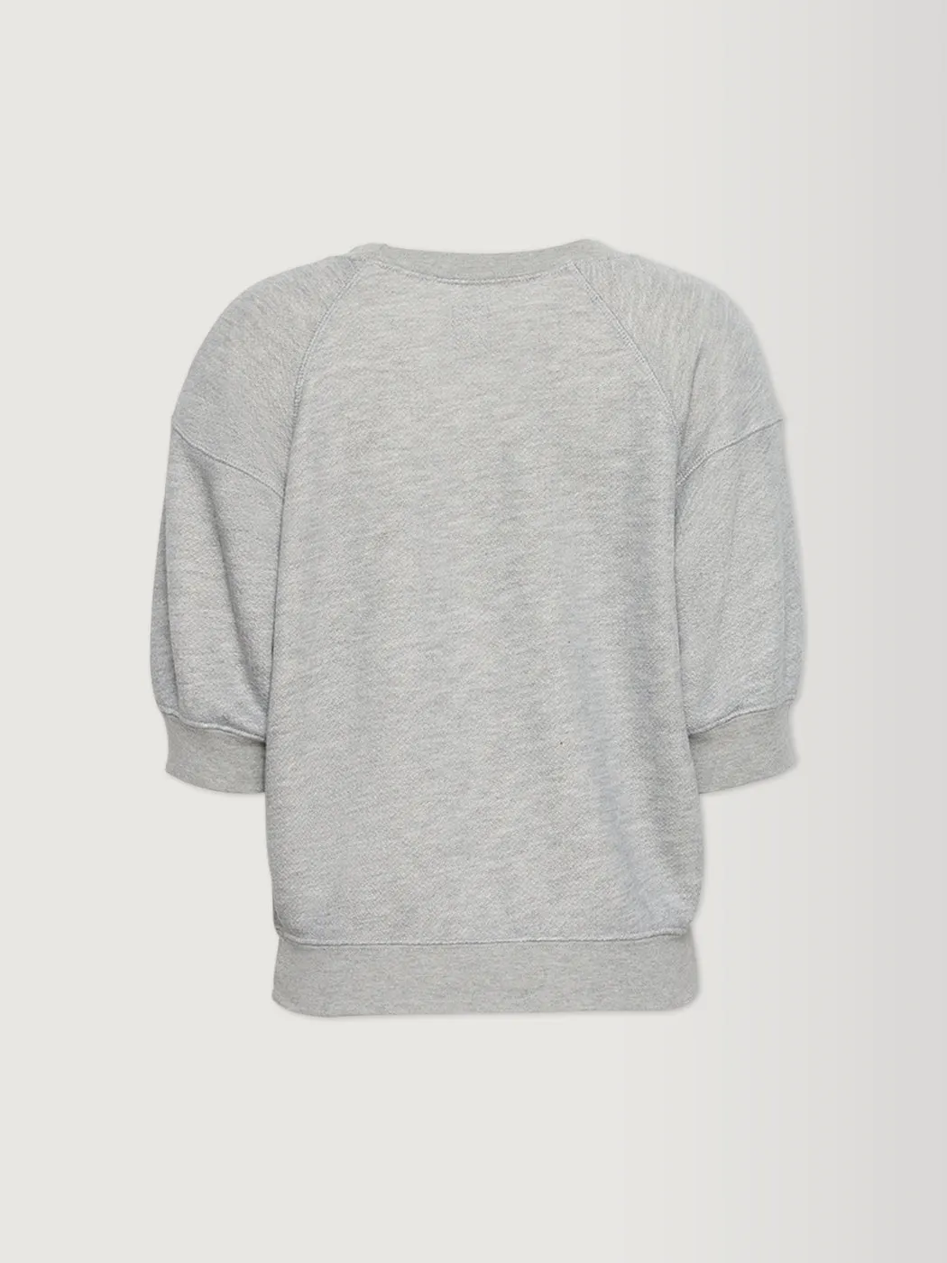 Mini Short Sleeve Pullover - Heather Grey