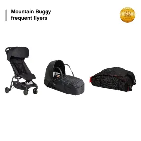 Mountain Buggy Mountain Buggy Frequent Flyer Bundle | Nano, Cocoon & Universal Travel Bag