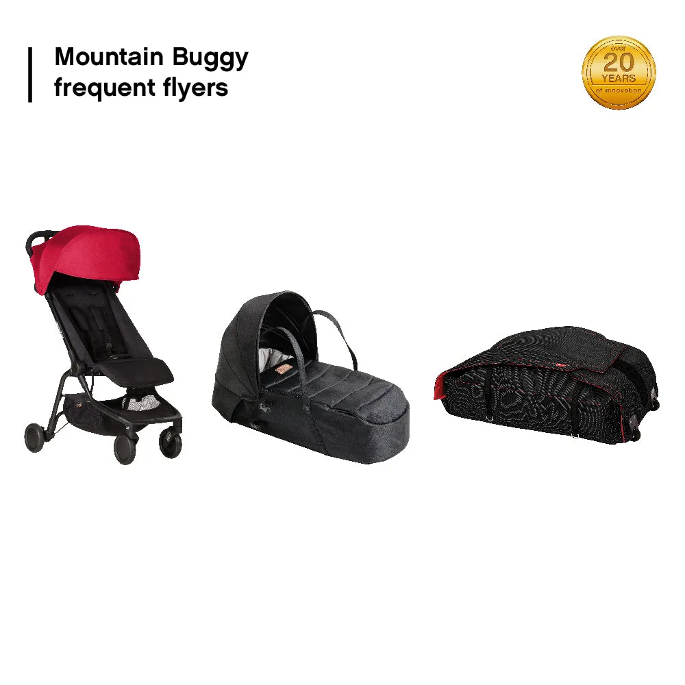 Mountain Buggy Mountain Buggy Frequent Flyer Bundle | Nano, Cocoon & Universal Travel Bag