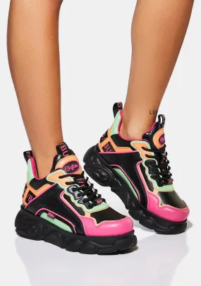 Neon Multi CLD Chai Sneakers-