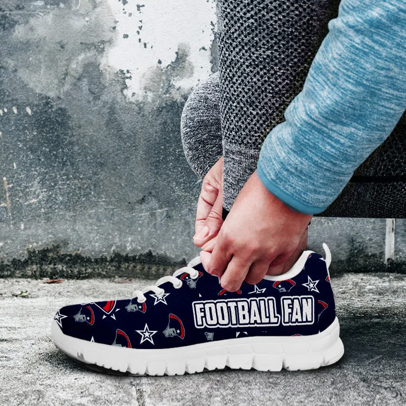 New England Football Fan Sports Running Shoes