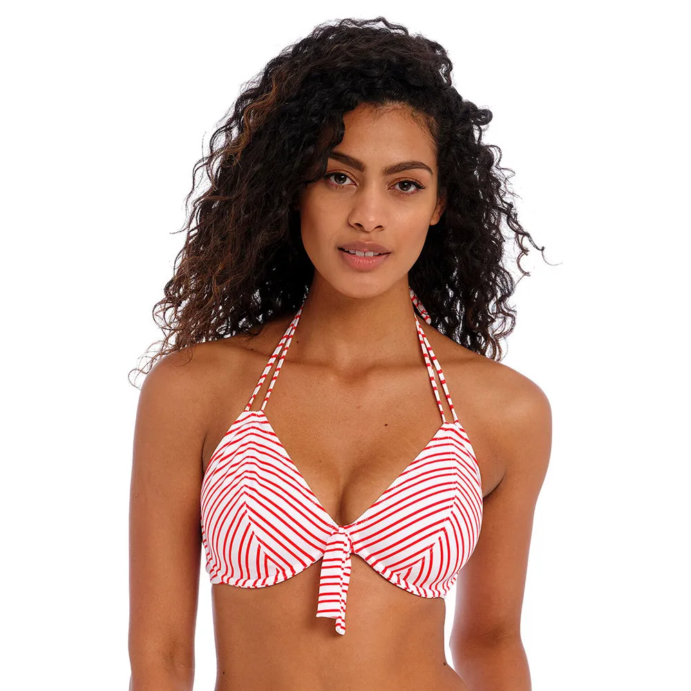 New Shores Chilli Uw Halter Bikini Top