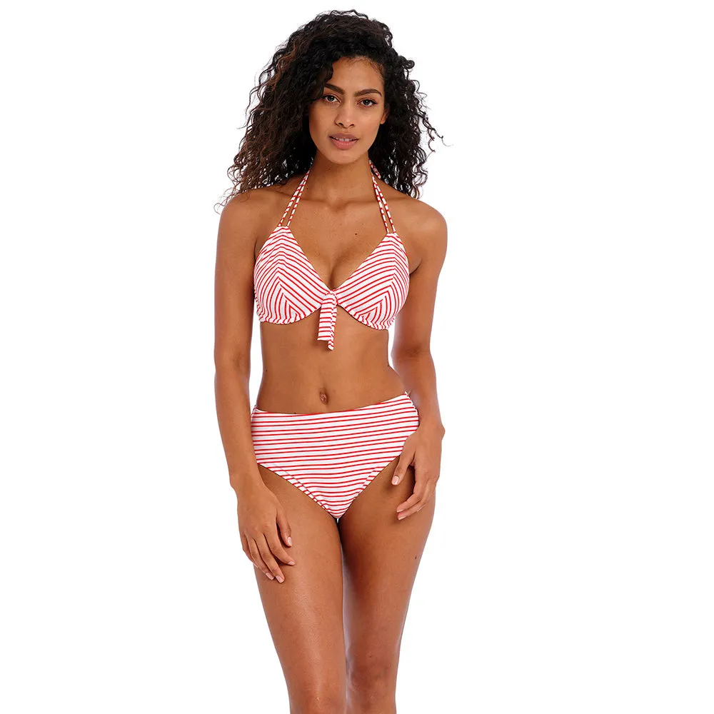 New Shores Chilli Uw Halter Bikini Top