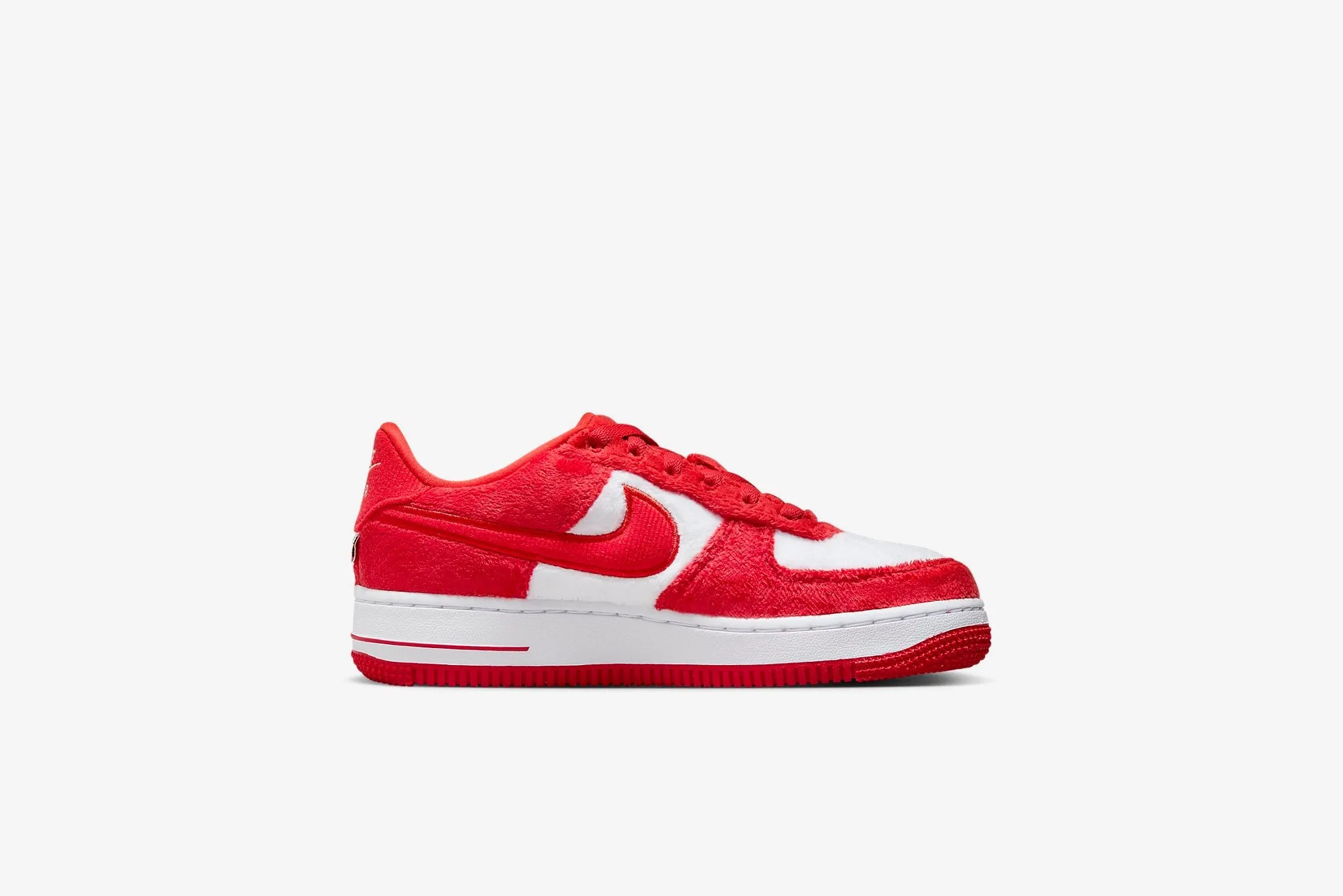 Nike Air Force 1 GS - Fire Red / Light Crimson / White