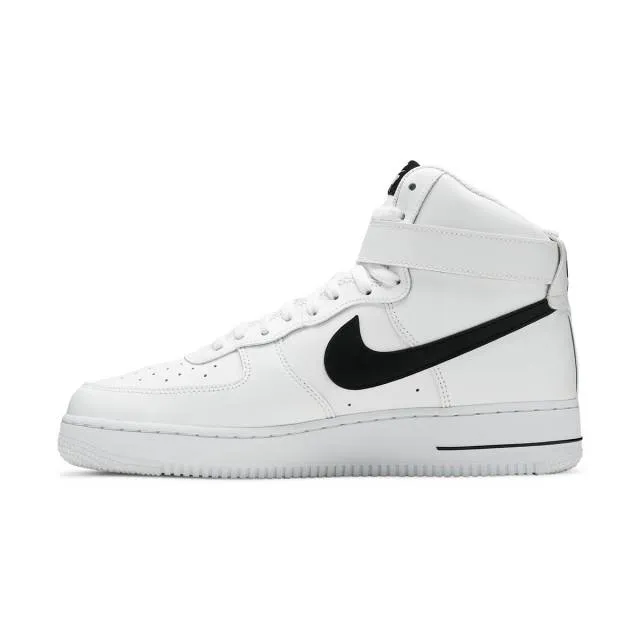 Nike Air Force 1 High (White Black/ White/ Black) Men US...