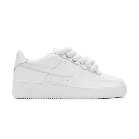 Nike Air Force 1 Low Rope Lace White (GS)