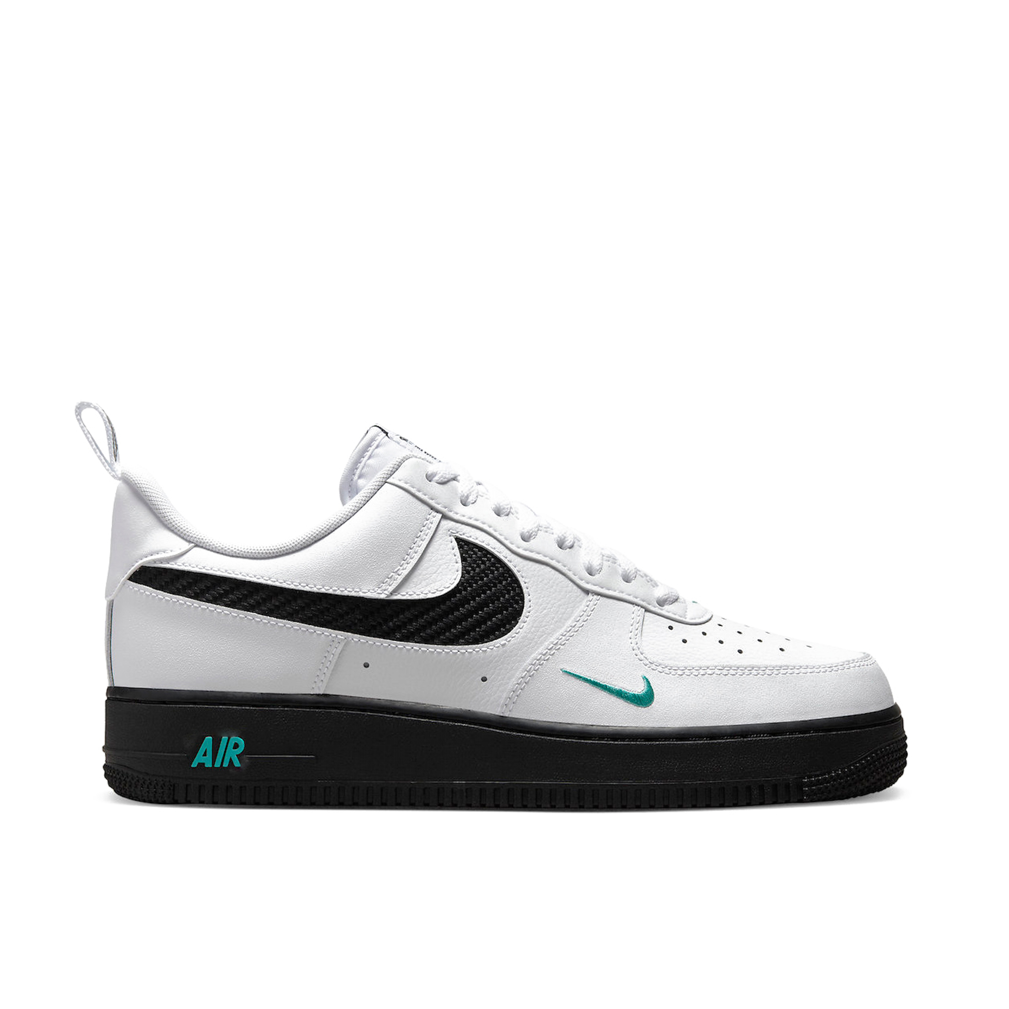 Nike Air Force 1 Low White Black Teal | DR0155-100 | Laced