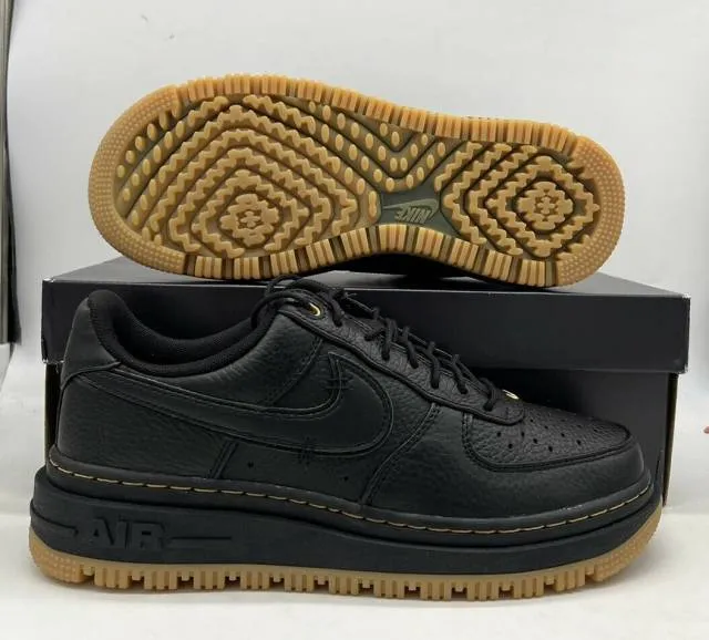 Nike Air Force 1 Luxe Black Gum