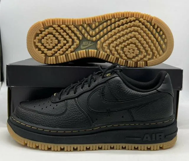 Nike Air Force 1 Luxe Black Gum