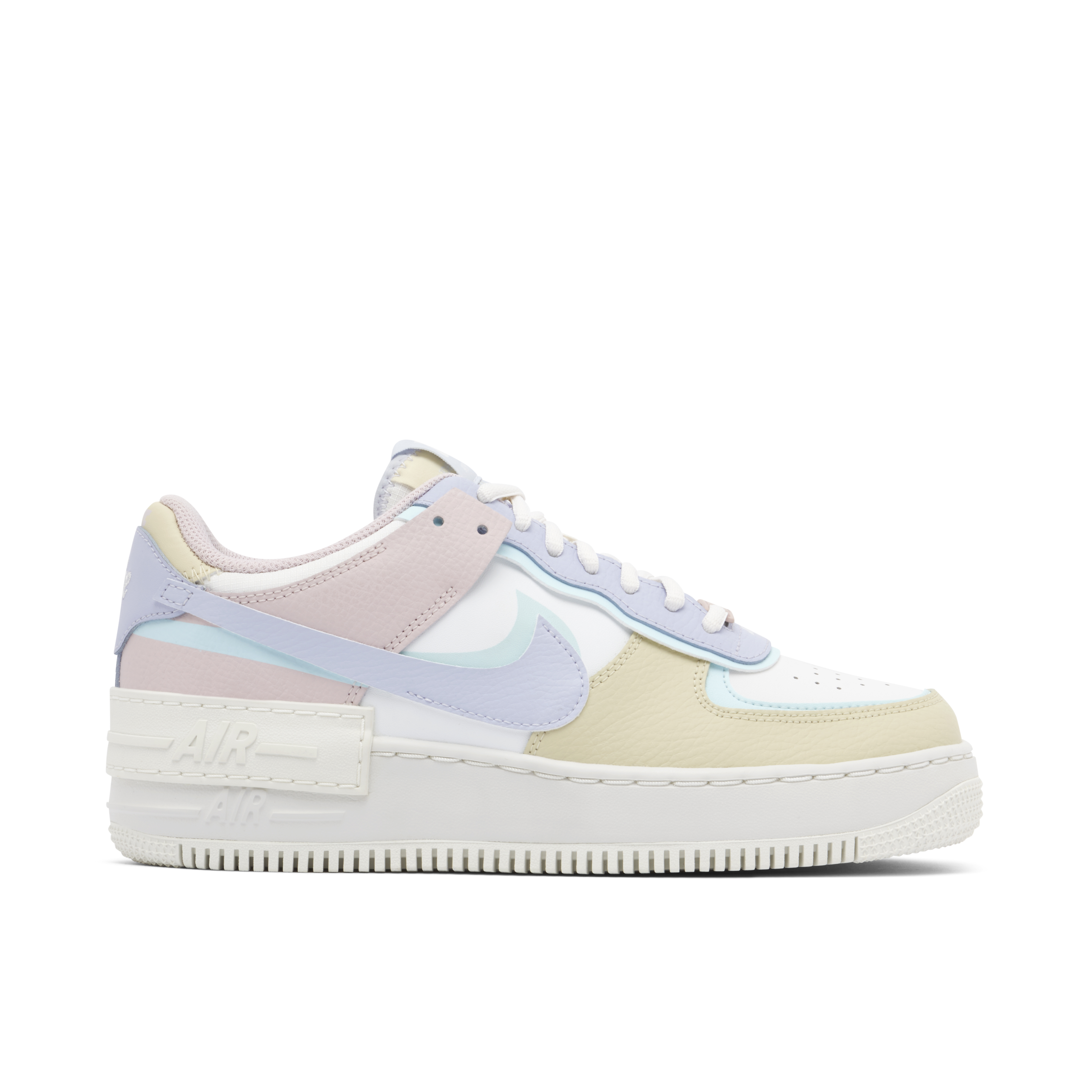 Nike Air Force 1 Shadow White Glacier Blue Ghost | CI0919-106 | Laced