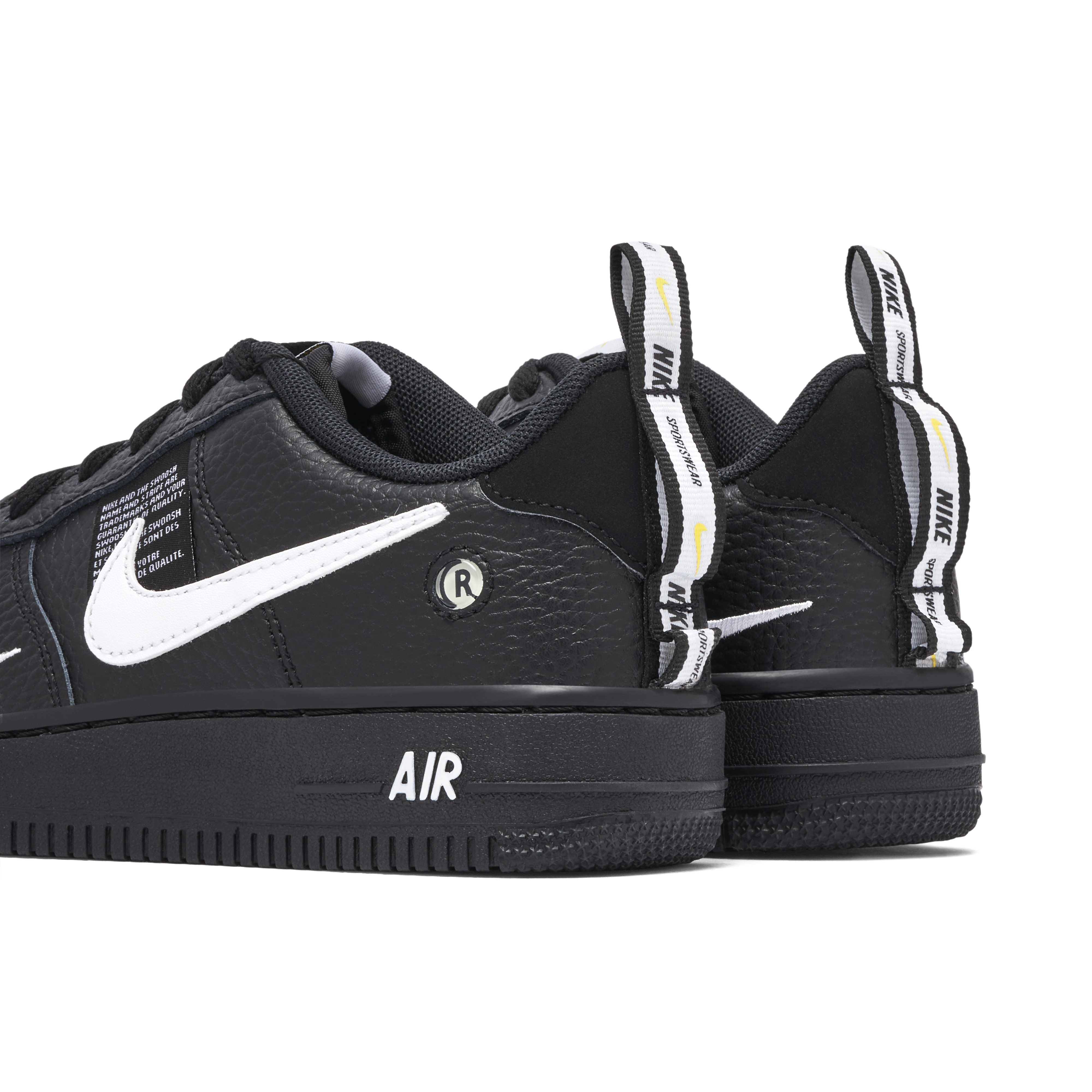 Nike Air Force 1 Utility Black White GS | AR1708-001 | Laced