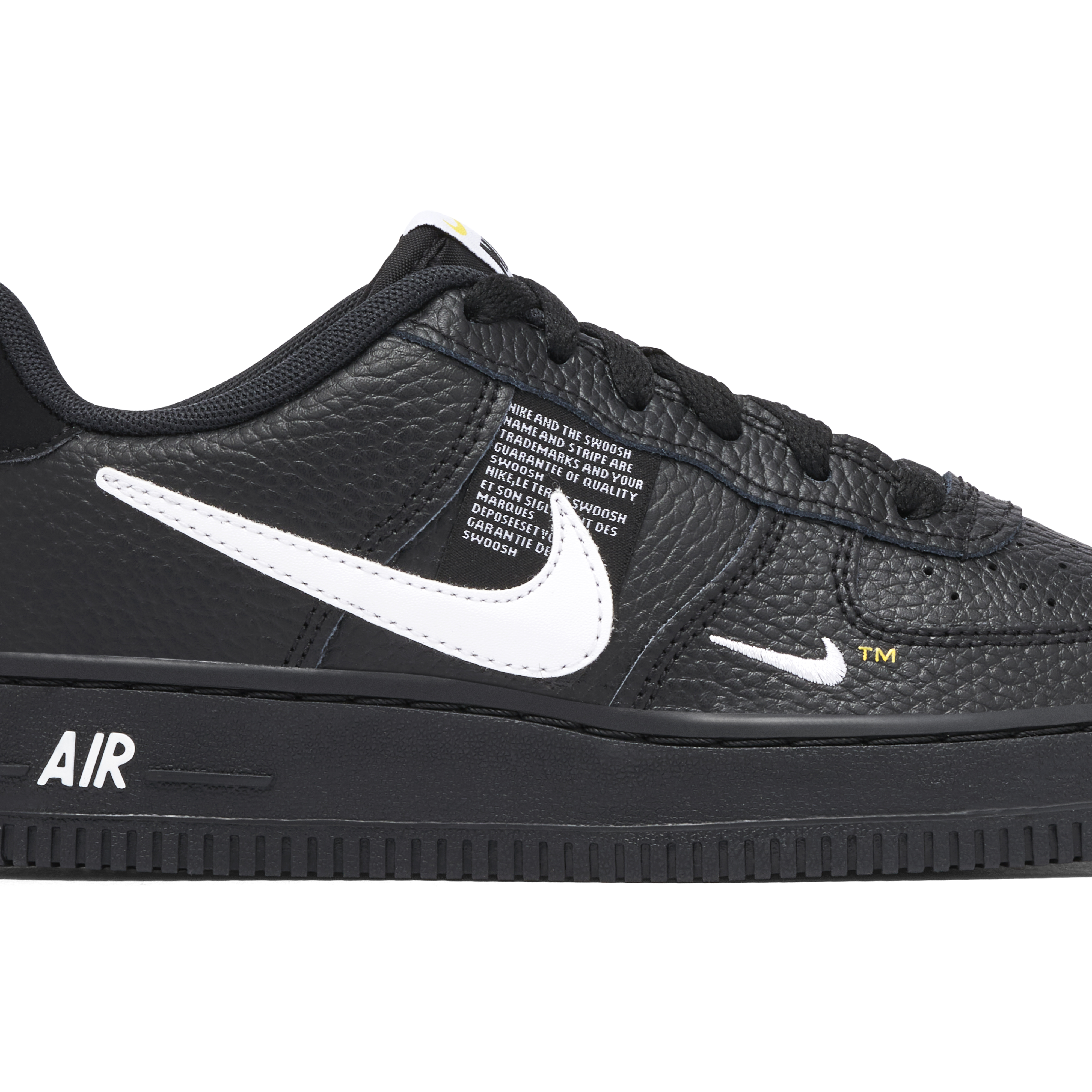 Nike Air Force 1 Utility Black White GS | AR1708-001 | Laced