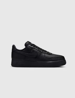 NIKE AIR FORCE ONE LOW SP PERFORATED BLACK   BLACK