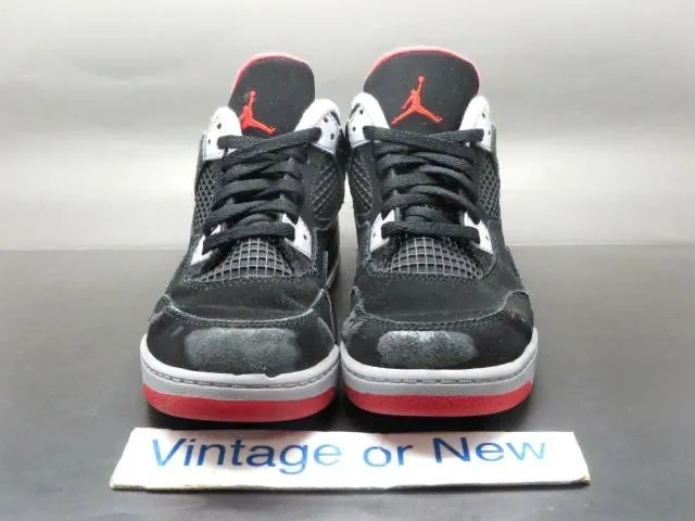 Nike Air Jordan IV 4 Bred Retro PS 2012 sz 2Y