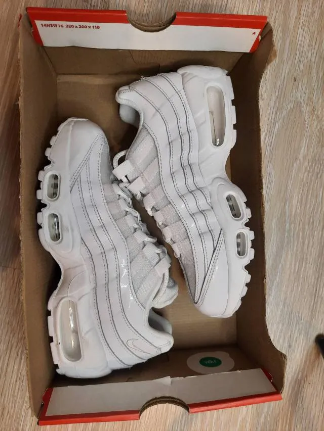 Nike Air Max 95 Triple White - 307960-108