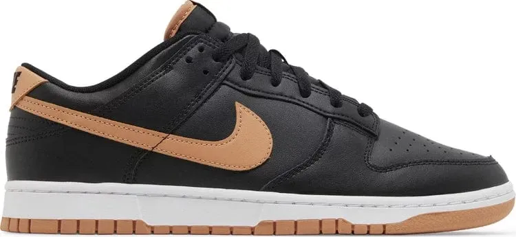 Nike Dunk Low Black Amber Brown