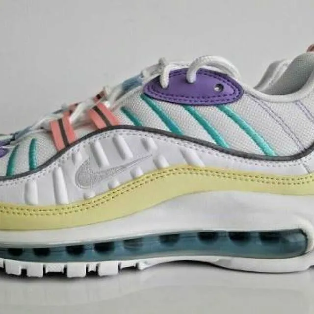 Nike WMNS Air Max 98 Luminous Green White Atomic Violet