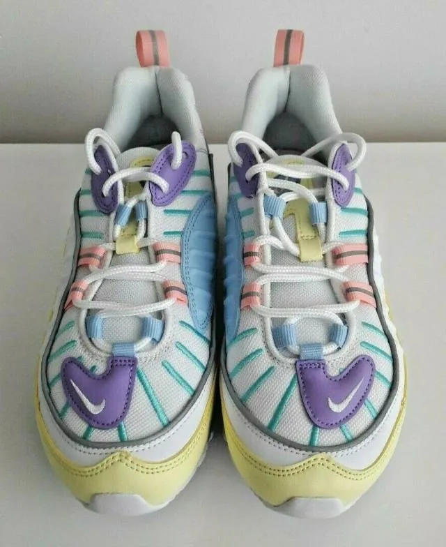 Nike WMNS Air Max 98 Luminous Green White Atomic Violet