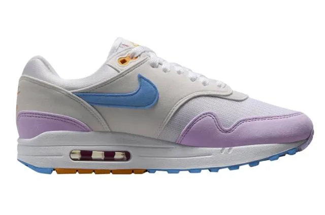 Nike Women's Air Max 1 (Mismatched Swoosh/ White/ Alchem...