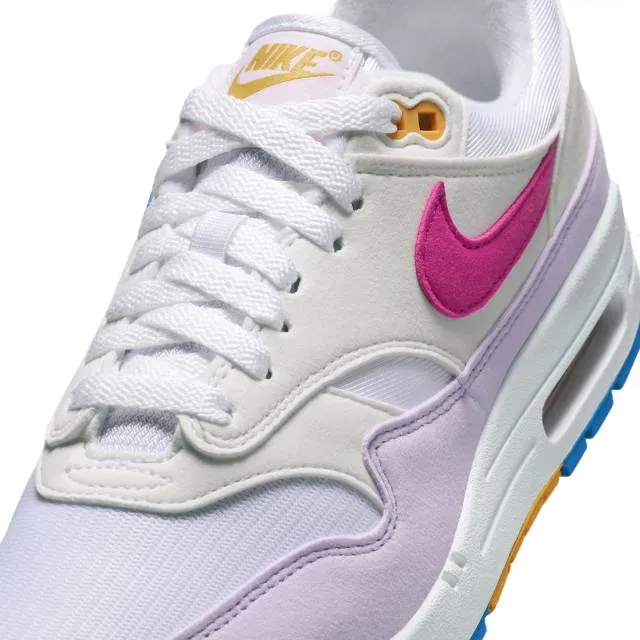 Nike Women's Air Max 1 (Mismatched Swoosh/ White/ Alchem...