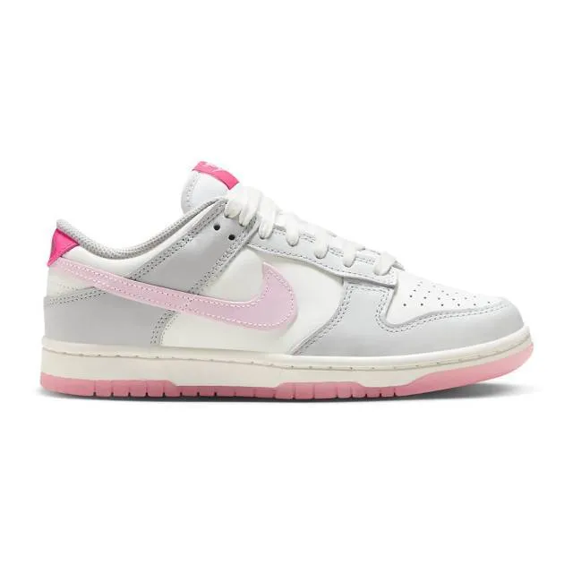 Nike Women's Dunk Low (520 Pack Pink/ White/ Grey/ Pink)...