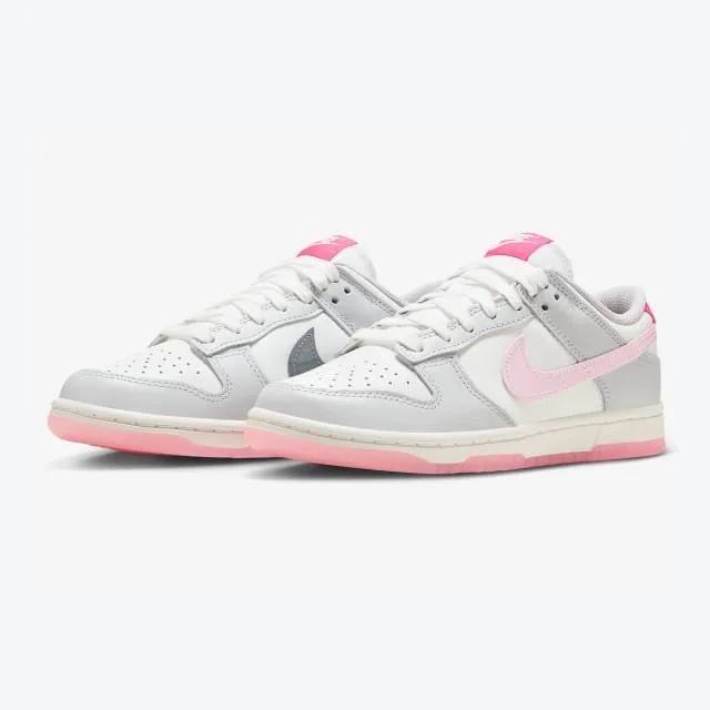 Nike Women's Dunk Low (520 Pack Pink/ White/ Grey/ Pink)...