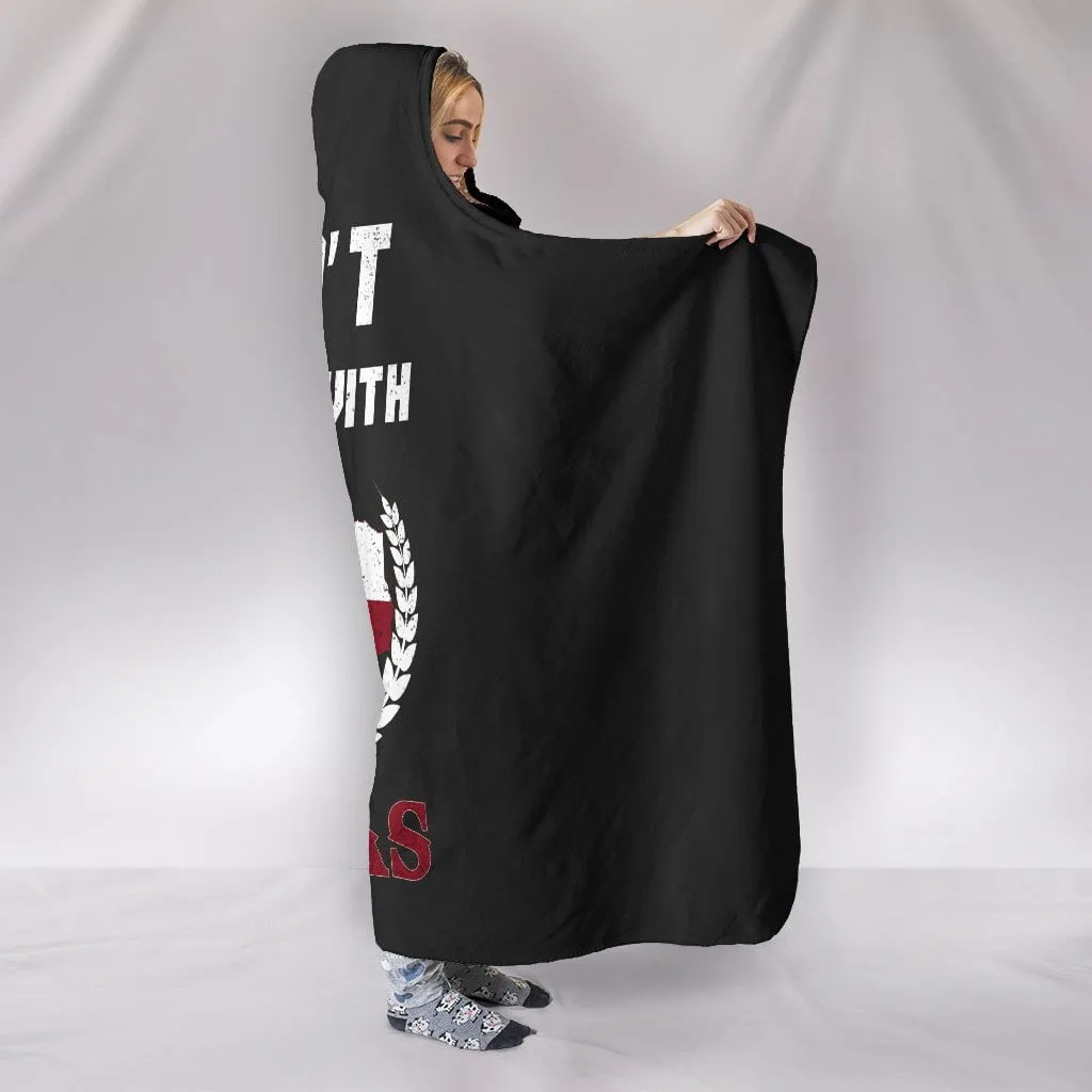 NP Don't Mess With Texas Hooded Blanket