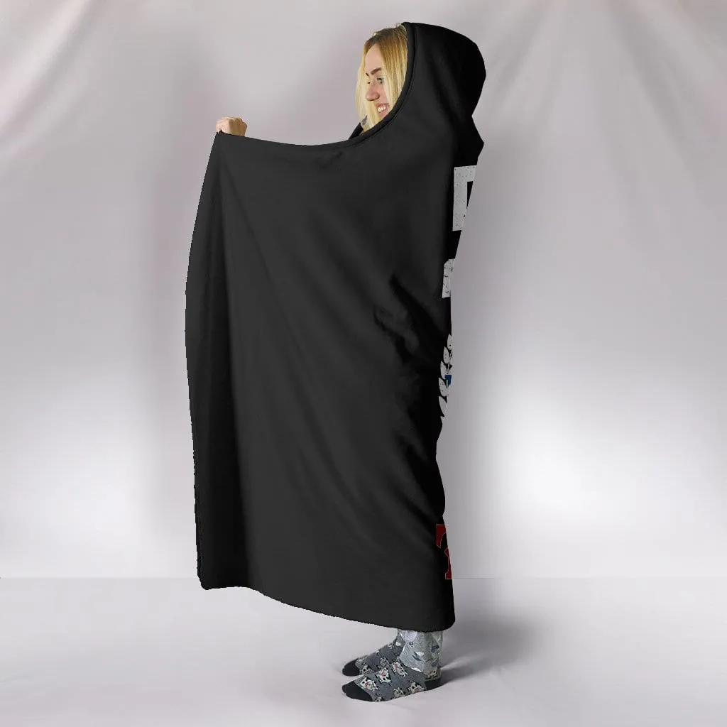 NP Don't Mess With Texas Hooded Blanket