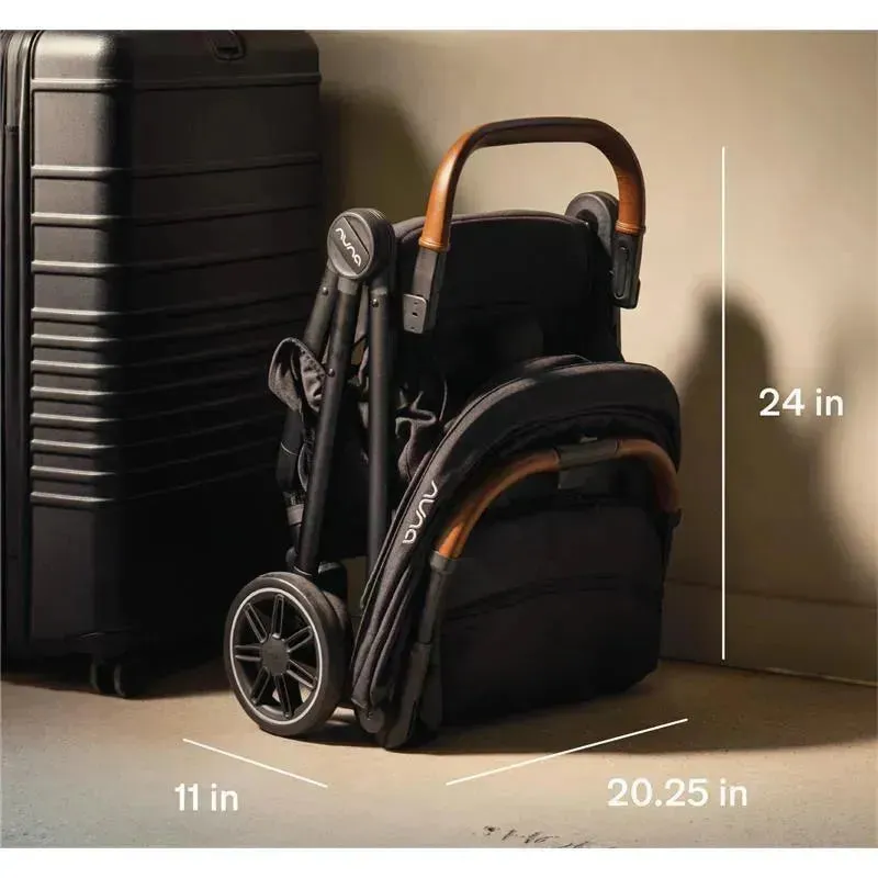 Nuna - Trvl Stroller With Travel Bag Caviar