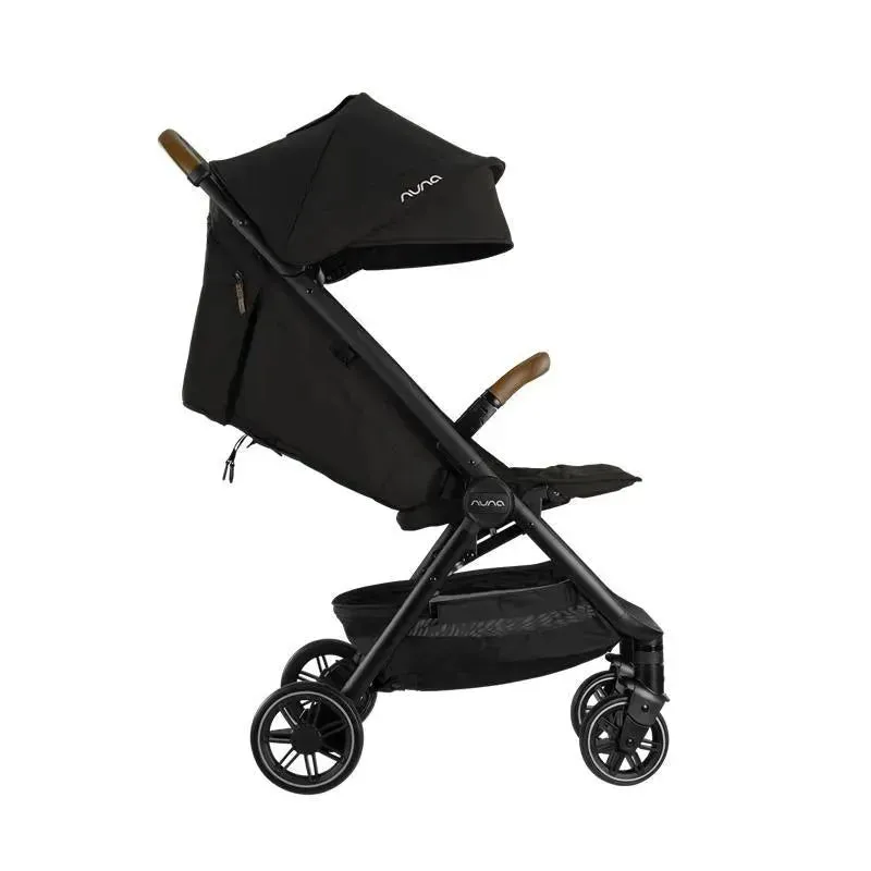 Nuna - Trvl Stroller With Travel Bag Caviar