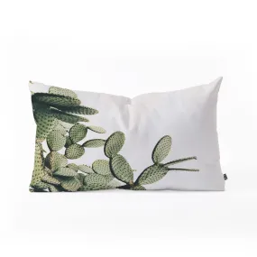 Ole Clear Day Cactus Oblong Throw Pillow (DS)