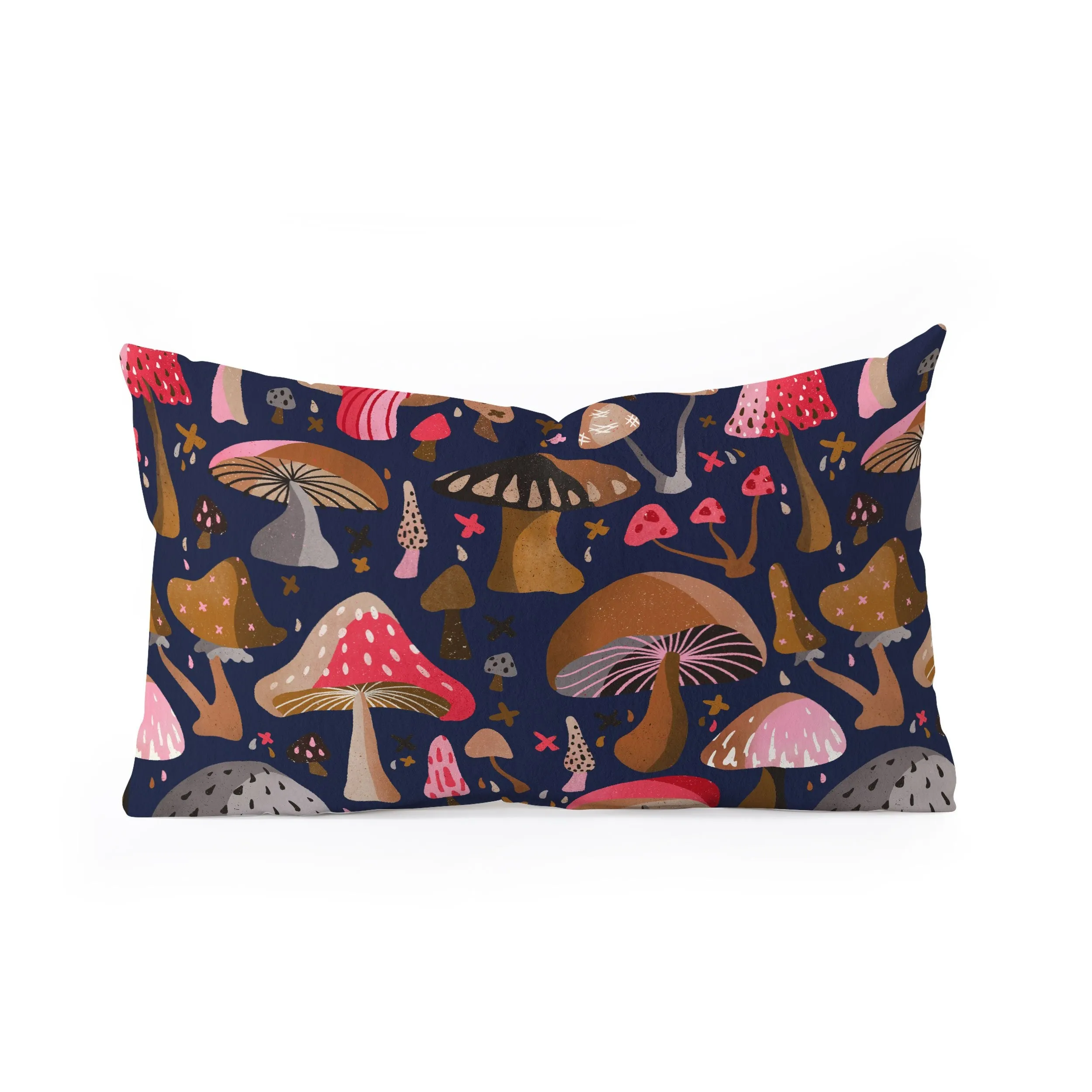 Ole Shroom Haven Oblong Throw Pillow (DS)