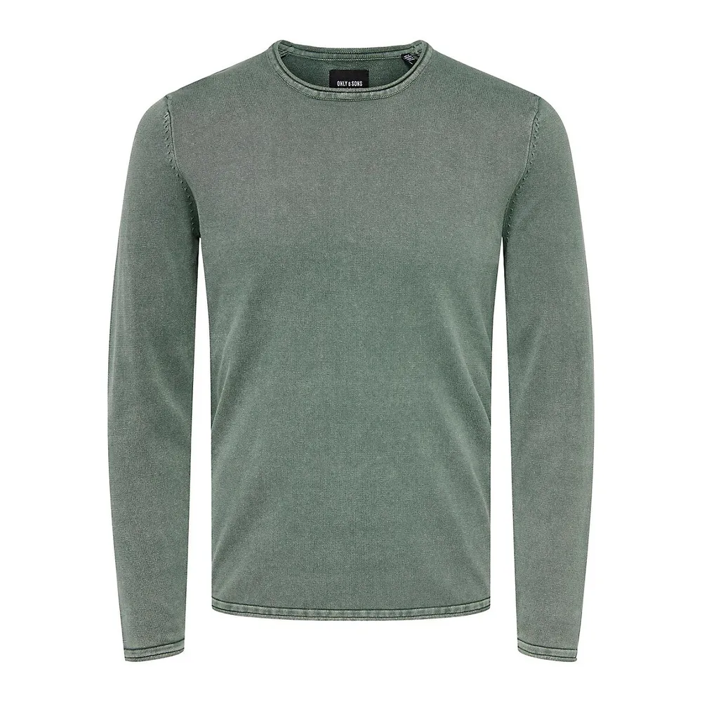 Only & Sons Knitted Cotton Pullover