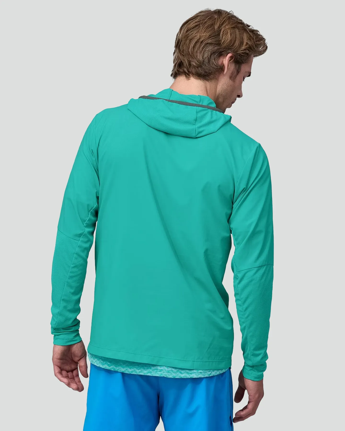 Patagonia Mens Airshed Pro Pullover - Subtidal Blue | SurfStitch