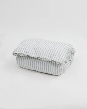 Percale Single Duvet Cover, Needle Stripes