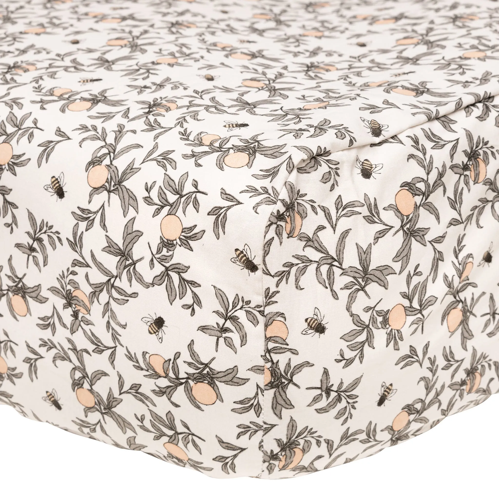 Perlimpinpin Crib Fitted Sheet - Bees  - Clement