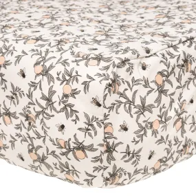 Perlimpinpin Crib Fitted Sheet - Bees  - Clement